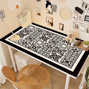 TEMU 식기 건조 매트, 꽃무늬 배수 매트, 커피 머신 매트, 주방 카운터 배수 매트, 식기 건조대 흡수 매트, 건조기 매트, 세탁기 먼지 커버 매트, 세탁기 흡착 매트, 세면대 배수 매트, 애완동물 매트, 커피 테이블 매트, 테이블 매트, 마우스 패드, 싱크대, 카운터탑, 세탁기, 건조기, 전자레인지 열 절연, 홈 주방 욕실 장식 및 축제 파티 분위기