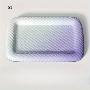 TEMU 사계절 범용 통기성 부드럽고 편안한 탈착식 펫 침대 매트 & 고양이와 강아지 범용 매트리스 & 소동물 침대 & 개 케이지 매트, 소형 및 중형 강아지와 고양이에 적합, 미끄럼 방지 변형