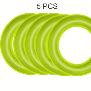 TEMU 고무 보빈 홀더 1/3/5개, 원형 재봉틀 보빈 홀더 용품 정리함, 금속 및 플라스틱 재봉틀 보빈 또는 퀼팅 보빈에 적합, 그린