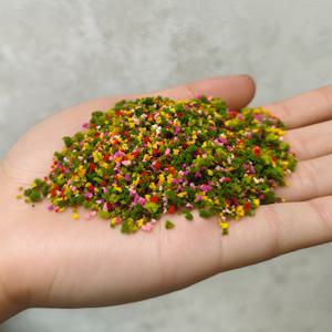 TEMU 미니 꽃덩굴 1개입, 8-10g/0.28-0. 인조 덩굴, DIY 미니어처 모형 철도, 정원, 건축물, 조경 레이아웃용