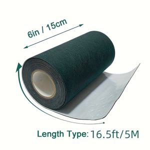 TEMU 자가 접착식 인조 잔디 시트 테이프 - 헤비듀티 (비닐) 강력 접착 테이프, 잔디 및 잔디밭용, 내후성 실내/외부 사용, DIY 정원, 파티오, 발코니, 필드 설치용 필 앤 스틱 접착제 (접착제 불필요)