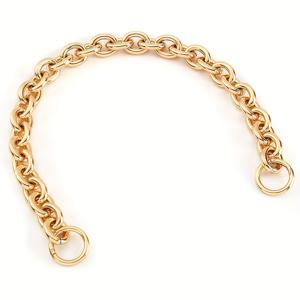 TEMU 패셔너블 헤비 알루미늄 O형 메탈 체인 핸들 숄더 스트랩 - 여성 핸드백, 숄더백, DIY 지갑 제작용 교체 스트랩