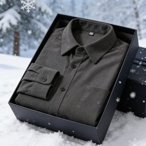 TEMU 피어슨 OBM 남성용 가을/겨울 캐주얼 라펠 코듀로이 자켓, 내구성과 편안함, 야외, 일상, 오피스웨어에 적합, 학생과 성인을 위한 다용도 스타일