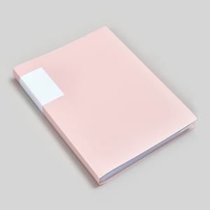 TEMU A4 바인더 폴더 모란디 컬러 삽입 폴더 투명 클리어 특별 보관 책 아카이브 책 시험지 컬렉션 책