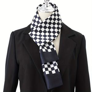 TEMU 남성용 넥 가이터 네크커프 멀티 스타일 옵션 섬유 100% 새틴 부드러운 원단