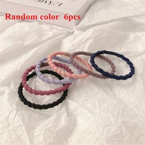 TEMU 여성용 다기능 커프스 미끄럼 방지 손목 밴드 6개 세트 - 셔츠 및 정장 커프스 고정 도구, 재사용 가능한 고탄성 헤어 타이 포니테일 홀더, 스타일, 부드러운 신축성 심리스 디자인, 내구성 있는 원단, 자유로운 커프스 신축성으로 안전한 커프스를 위한 솔루션, 헤어 타이 대용, 정장 및 패션 애호가용