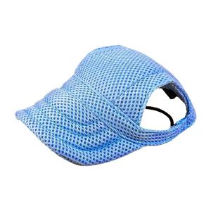 TEMU 통기성 좋은 애완동물 스포츠 - 야외용 통풍 샌드위치 메시 햇, 올 시즌 착용 가능, 강아지 캐주얼 야구 스타일 쿨하고 스타일리시한 자외선 차단 모자