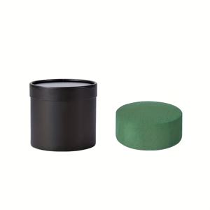 TEMU 2개 세트 라운드 선물 상자와 꽃 클레이 선물 상자 (뚜껑 포함), 플로랄 폼 세트, 어버이날 신부 들러리 웨딩용 라운드 꽃상자, DIY 플로랄 아레인지먼트 및 선물용