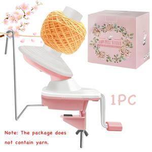 TEMU 수동 손바늘 실 감기 | 레드, 핑크, 퍼플 - 분리형 태슬 제작기, 홈 텍스타일, 뜨개질 공예, 플라스틱, 전기 불필요