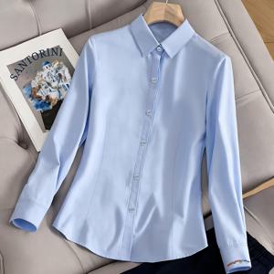 TEMU 트렌디한 레터 프린트, 캐주얼하고 편안하며 부드러운 여성용 긴팔 핏 셔츠