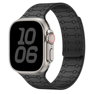 TEMU 신제품 마그네틱 듀얼 컬러 스트랩, Apple Watch 40mm/42mm/38mm/44mm/46mm/45mm/49mm용, iWatch 시리즈 10/9/8/7/6/5/3/SE2/Ultra2, 남녀공용 스포츠 및 레저용 고급 스마트워치 스트랩 (본품은 시계줄이며, 시계는 포함되지 않음)