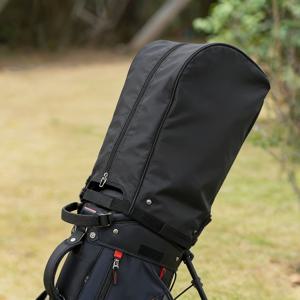 TEMU 골프백 탑 커버, 대부분의 골프백에 호환(29-33인치 밑면, 34인치 상단), 조절식 랩어라운드 面。钩and.루프 스트랩, 고강도 금속 스냅 버튼 및 안전한 지퍼 잠금장치, 내구성 있는 교체용 골프 클럽백 후드