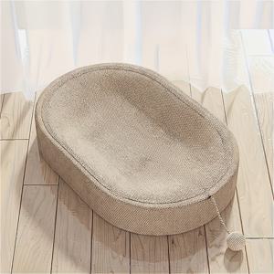 TEMU 다용도 고양이 스크래ッチ판, 시살 라운지 체어, 일체형 고양이 침대/장난감 공 세트 - 사계절용 내구성 강한 스크래치 방지 고양이 스크래쳐, 흩어지지 않는 다기능 반려동물 가구. 새해 선물이나 휴일 선물로 완벽