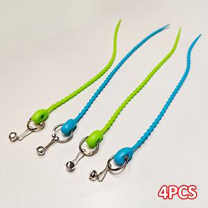 TEMU 4개 실리콘 물어뜯기 방지 리얼 쥐 꼬리 고양이 장난감, 교체 가능한 헤드, 긴 길이의 리얼 문어 발톱, 벨 포함, 상호 작용 고양이 장난감, 사운드 효과, 애완 동물 애호가를 위한 필수 선물, 엔터테인먼트 및 자가 놀이