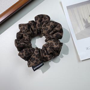 TEMU 빈티지 프린트 고품질 질감의 헤어 타이 1개입, 신축성 높은 업스타일용 스크런치