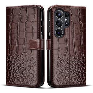 TEMU 삼성 갤럭시 S26 울트라 / S26 플러스 / S26 5G용 지갑 케이스, 카드 슬롯 및 마그네틱 버클 합성 가죽 스탠드 플립 충격 방지 보호 휴대폰 커버, for Samsung Galaxy S26 S26+ S26+ S26 Ultra S26 Ultra용