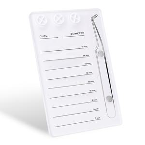 TEMU 속눈썹 연장용 저울 홀더 마그네틱 아크릴 속눈썹 전시판, 접착제 팔레트 컵 포함, 인조 속눈썹 패드, 속눈썹 메이크업 도구