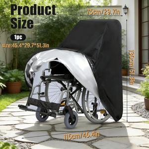 TEMU 휠체어용 범용 커버 (단일) – 전동 휠체어, 스쿠터, 롤링 워커에 적합 (보관 용이)