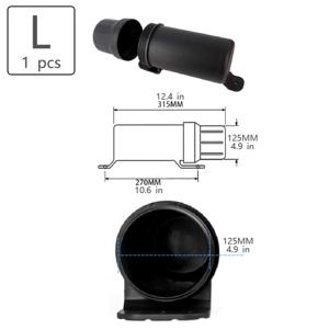 TEMU 유니버설 Motos 방수 도구 튜브 장갑 비옷 보관 상자 액세서리 보관 상자 for bmw 혼다 야마하 가와사키
