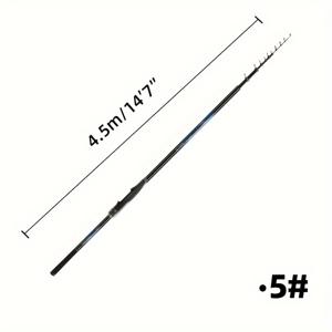TEMU HISTAR 링윈 5호 록 낚싯대, 가벼운 카본 파이버 낚싯대로 바다낚시와 갯갈비낚시 모두에 적합
