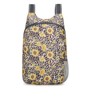 TEMU 스포츠 아웃도어 캐주얼 식물 플로럴 패턴 초경량 얇은 백팩 다기능 접이식 수납 가방 생생한 다용도 소형 백팩 가격은 높은 비용의 원단 특수한 수요 패턴에 주의하십시오