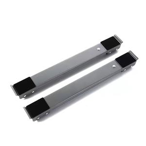 TEMU 2 Heavy Duty 회색 24 바퀴, 냉장고, 세탁기 및 건조기, 가구 등을 위한 길이 조절 가능 가정용 가전 제품 이동식 스탠드, 이동이 쉬운 받침대, 배터리 불필요!