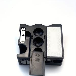 TEMU 21-in-1 다기능 당구 큐 팁 수리 도구 - 내구성 있는 플라스틱 스누커 및 풀 팁 셰이퍼, 컴팩트한 휴대용 디자인, 블랙 - 이동 중 수리를 위한 종이 상자 포함, 큐 팁 유지 보수 | 기능적인 수리 도구 | 정밀 도구