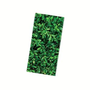 TEMU 1개 녹색 잎사귀 잔디 천연 사진 배경 장식 일회용 플라스틱 녹색 식물 배경 생생한 스타일 생일 결혼식 행사 축제 파티 테이블보