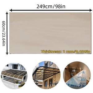 TEMU 폴리카보네이트 지붕 패널, 지붕 차양 - 98