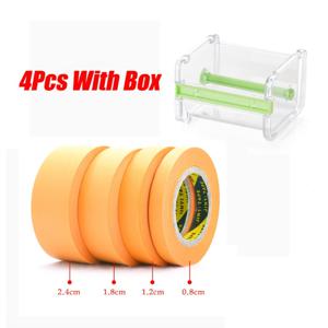 TEMU DIY 페인팅 모델 정밀 마스킹 테이프 커터 디스펜서 포함 미세 라인 마스킹 테이프 보관함 도구 세트