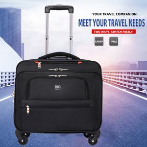 TEMU 신상 여행 가방 대용량 기내 반입 18인치 남녀 공용 옥스포드 천 컴퓨터 케이스 범용 바퀴 트롤리 케이스