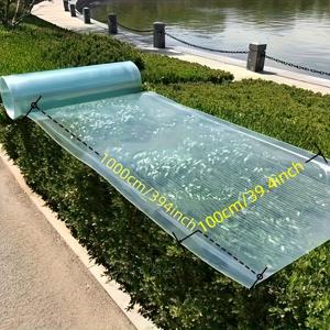 TEMU 39.4인치 x 394인치 UV 저항 폴리카보네이트 지붕 패널 | 오버사이즈 단열 패널 | 온실, 원예, 농업 및 건축 프로젝트에 적합