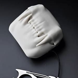 TEMU 3D 호랑이 이 실리콘 이어폰 케이스, 미끄럼 방지 및 충격 방지, 부드러운 보호 커버, Airpods Pro/Pro 2 호환, Airpods 3/4에 적합