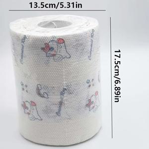 TEMU 800배 효율적인 건식/습식 겸용, 오일 프리 가정용 청소 탈지 천, 다양한 패턴, 게으른 행주, 파티 용품 800롤