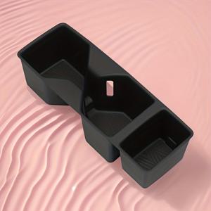 TEMU 센터 콘솔 수납 트레이 2021, 2022, 2023, 2024, 2025, 2026 - 기아 쏘렌토 센터 콘솔 컵홀더 뚜껑용 - TPE 미끄럼 방지, 방진 수납 매트, 인체공학적 설계