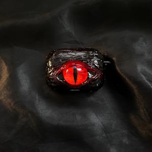 TEMU 아이스 스킨 레드 아이즈 에어팟 4 헤드폰 케이스 에어팟 프로 3 블루투스 헤드셋 쉘