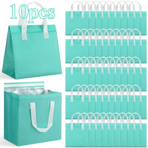TEMU 10개 대량 상품 가방 쇼핑백 쇼핑 및 상품용 가방, 케이터링 레스토랑, 식료품점, 쇼핑백, 슈퍼마켓에 적합