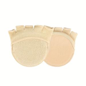 TEMU 여성용 앞발 패드 풋커버 1개, 하이힐 신어도 발이 피로하지 않음, 발가락 마찰 방지, 반깔창 앞발패드 풋패드