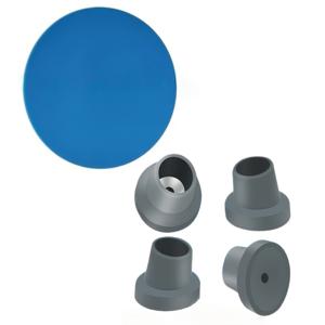 TEMU 욕실 의자용 보호 커버 5개 세트. 사각형 스툴 발판 패드 4개와 28.5Cm/11.22In 크기의 원형 EVA 쿠션으로 구성되어 있습니다. 이 원형 샤워 시트 쿠션은 안정적이고 부드러운 폼으로 제작되어 장애인에게 적합합니다.