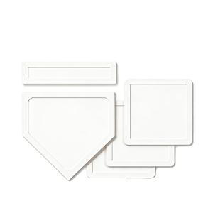 TEMU 야구 및 소프트볼 세트, 소프트볼 홈 플레이트, 랜드마크 패드, 야구에 적합