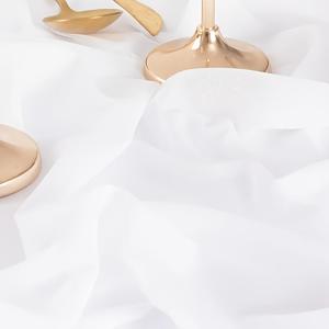 TEMU 5.5 야드 쉬폰 시스루 원단 - 폭 29.5인치, 단색 폴리에스터 소재 웨딩 파티 이벤트 드레이핑 아치 배경 장식용, 손세탁 전용