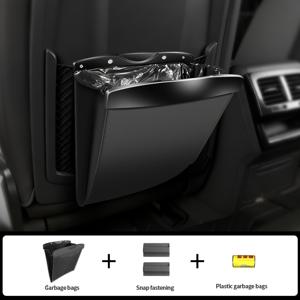 TEMU 폭스바겐 티구안 제타 ID.34 골프 GTI 비틀 투아렉 이오스 CC 아르테옹 타이론 테라몬트 투란 샤란용 PU 가죽 대용량 쓰레기 봉투, 액세서리: 앞좌석 승객용 받침대 2개, 일회용 쓰레기 봉투 20개