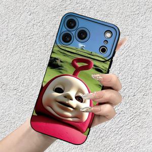 TEMU 폰 케이스: INS 스타일 패션 쿨 트렌디 고급 프린팅 매트 블랙 캐릭터 폰 케이스, 방탄, 미끄럼 방지, 아이폰 17 17Air 17Pro 17Pro Max 16 15 14 13 12 11 Pro Max XS Max X XR 소프트 케이스 7/8 Plus, 크리스마스 할로윈 생일 선물로 완벽한 친구, , 남자친구, 가족을 위한 선물