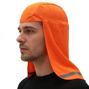 TEMU 여름철 야외 스포츠 헤드스카프/모자, 땀 흡수 및 빠른 건조, 반사 숄더백, 헤어밴드, 목 보호대 포함, 건설 현장용, 귀 보호, 낚시 해적 모자. 야간 러닝, 사이클링에 적합