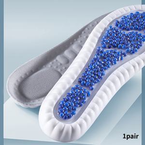 TEMU 1쌍 풀패드 바텀 팝콘 에어 쿠션 충전 스포츠 깔창 고탄성 충격흡수 러닝 패드