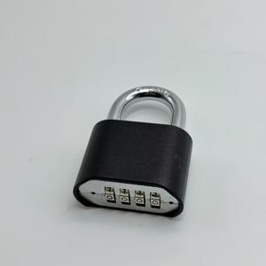 TEMU 고강도 2.5인치 샤클 조합 자물쇠 - 비밀번호 재설정 가능한 고안전성 잠금장치, 가정, 학교, 차고 및 정원용