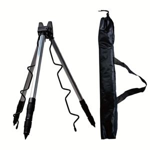 TEMU 대형 브래킷 바다 낚시 막대 던지기 막대 삼각대, 알루미늄 합금 낚싯대 브래킷, 낚시 삼각대 캐논 스탠드, 3단 텔레스코픽 낚시 장비 용품