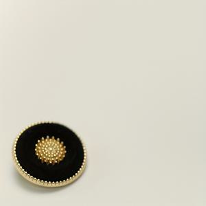 TEMU 유니크한 꽃잎 디자인의 원형 벨벳 원단 장식 금속 버튼 5개 세트. 겉옷, 코트, 드레스, 뜨개질 프로젝트, 재봉 패스너 및 의류 장식에 이상적입니다.