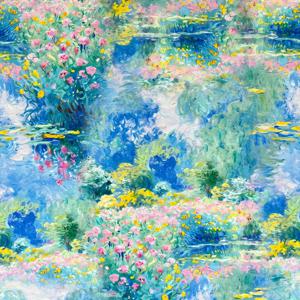 TEMU 1개 유화 스타일 텐셀 린넨 원단 -- 파티, 결혼식, 수제 및 기타 원단 프로젝트에 적합 -- 봄, 여름, 가을 시즌에 적합 -- 선물 -- 19.6Inx 56.3In, 39.37Inx 56.3In