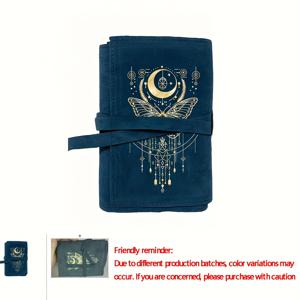 TEMU 카드를 보관하기 위한 벨벳 가방입니다. 크기는 4.92 x 3.15 x 1.18인치이며, 금색 나비 디자인으로 특징져 있습니다. 휴대용 보호 케이스는 드로스트링 잠금 장치가 포함되어 있으며 카드 및 작은 물품을 보관하기에 적합합니다.